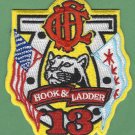 Chicago Fire Department Hook & Ladder Company 13 Patch