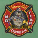 Chicago Fire Department Engine Company 16 Fire Patch