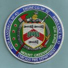 Chicago Fire Department Engine 92 Truck 45 Fire Company Patch