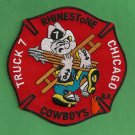 Chicago Fire Department Truck Company 7 Patch