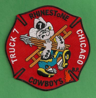 Chicago Fire Department Truck Company 7 Patch