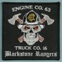 Chicago Fire Department Engine 63 Truck 16 Fire Company Patch