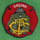 Chicago Fire Department Engine Company 38 Fire Patch