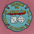 Chicago Fire Department Engine 38 Truck 48 Fire Company Patch Chicago Fire Department Engine 38 Truck 48 Fire Company Patch
