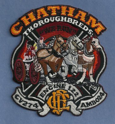 Chicago Fire Department Engine Company 122 Fire Patch