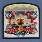 Chicago Fire Department Engine 49 Truck 33 Fire Company Patch