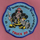 Chicago Fire Department Truck Company 20 Patch