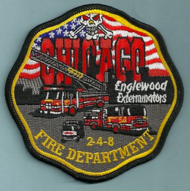 Chicago Fire Department Engine 54 Truck 20 Fire Company Patch