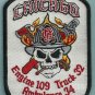 Chicago Fire Department Engine 109 Truck 32 Fire Company Patch
