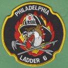 Philadelphia Fire Department Ladder Company 6 Patch