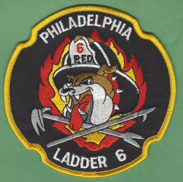 Philadelphia Fire Department Ladder Company 6 Patch