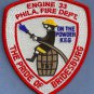 Philadelphia Fire Department Engine Company 33 Patch