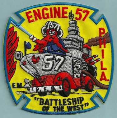 Philadelphia Fire Department Engine Company 57 Patch