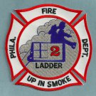 Philadelphia Fire Department Ladder Company 2 Patch