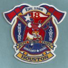 Houston Fire Department Station 18 Company Patch