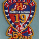 Houston Fire Department Station 19 Company Patch