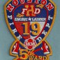 Houston Fire Department Station 19 Company Patch