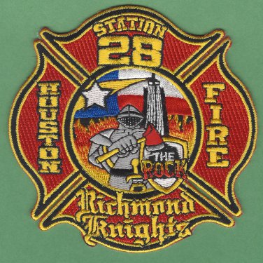 Houston Fire Department Station 28 Company Patch