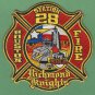 Houston Fire Department Station 28 Company Patch
