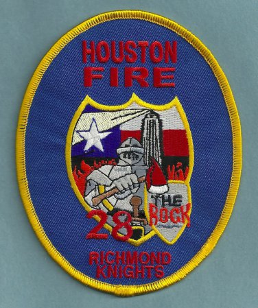 Houston Fire Department Station 28 Company Patch