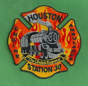 Houston Fire Department Station 30 Company Patch