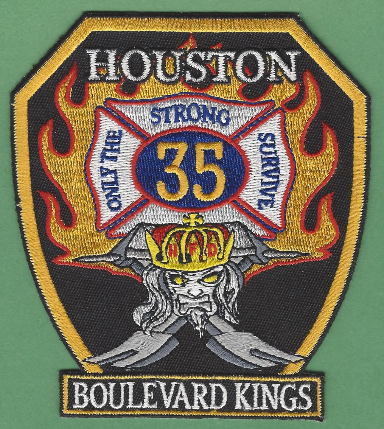 Houston Fire Department Station 35 Company Patch