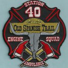 Houston Fire Department Engine 40 Medic 40 Company Patch