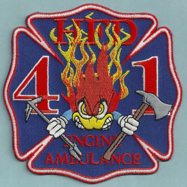 Houston Fire Department Engine Company 41 Patch