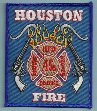 Houston Fire Department Station 45 Company Patch