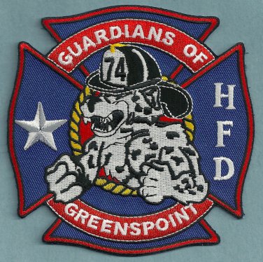Houston Fire Department Station 74 Company Patch