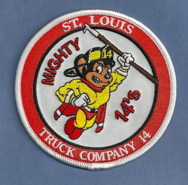 St. Louis Fire Department Truck Company 14 Patch