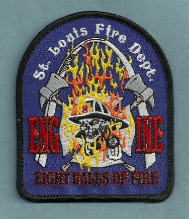 St. Louis Fire Department Engine Company 8 Patch