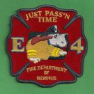 Memphis Fire Department Engine Company 4 Patch
