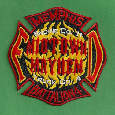 Memphis Fire Department Engine Company 11 Patch