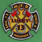 Memphis Fire Department Engine Company 13 Patch Memphis Fire Department Engine Company 13 Patch