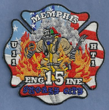 Memphis Fire Department Engine Company 15 Patch
