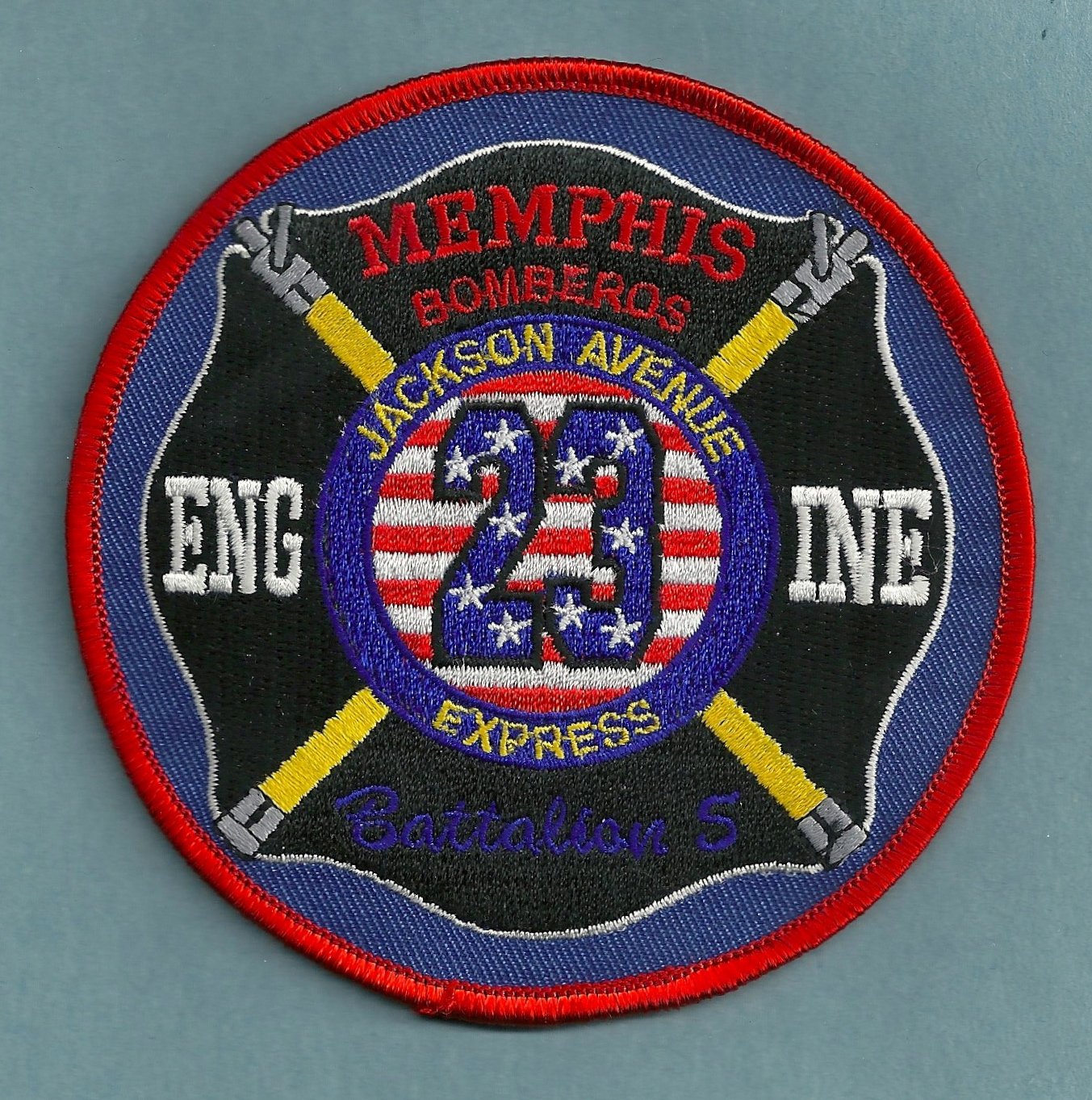 Memphis Fire Department Engine Company 23 Patch