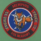 Memphis Fire Department Engine 35 Truck 17 Company Patch