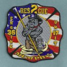 Memphis Fire Department Engine 36 Rescue 2 Company Patch