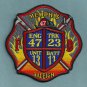 Memphis Fire Department Engine 47 Truck 23 Company Patch