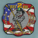 Memphis Fire Department Rescue Company 2 Patch