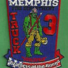 Memphis Fire Department Truck Company 3 Patch