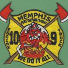 Memphis Fire Department Engine 10 Truck 9 Company Patch