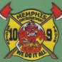 Memphis Fire Department Engine 10 Truck 9 Company Patch