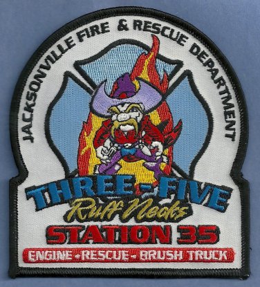Jacksonville Fire Department Station 35 Company Patch