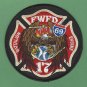 Fort Wayne Fire Department Engine Company 17 Patch