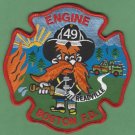 Boston Fire Department Engine Company 49 Fire Patch
