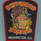 District of Columbia Fire Department Engine Company 27 Fire Patch