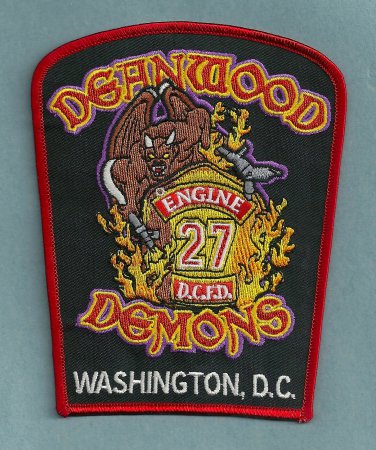 District of Columbia Fire Department Engine Company 27 Fire Patch