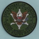 United States Marshal-Department of Justice Police Patch 4" United States Marshal-Department of Justice Police Patch 4"